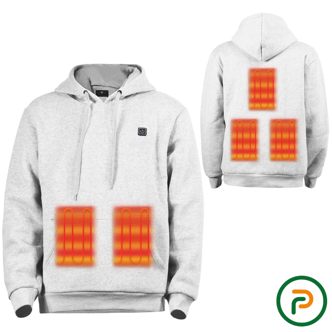 HeatHoodie™ - Verwarmde Hoodie Unisex - 3 warmtestanden