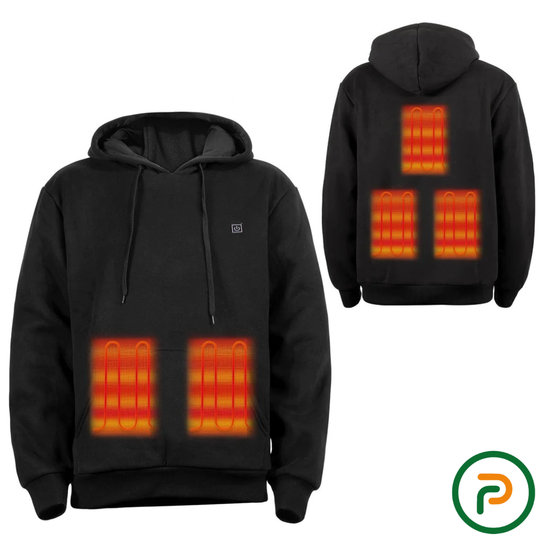 HeatHoodie™ - Verwarmde Hoodie Unisex - 3 warmtestanden