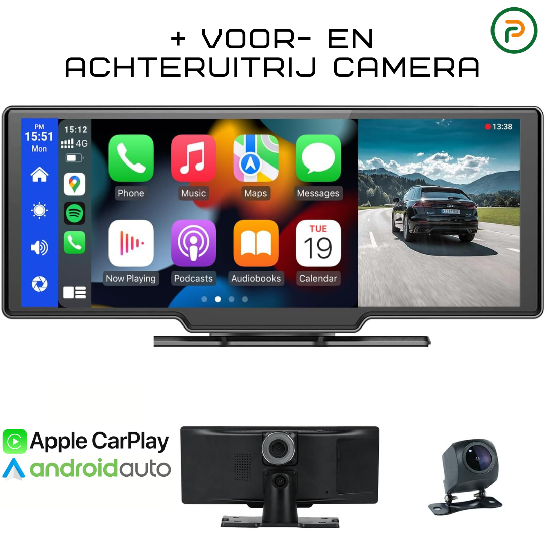 NaviLux™ 2.0 - Luxe Apple Carplay & Android Auto Scherm