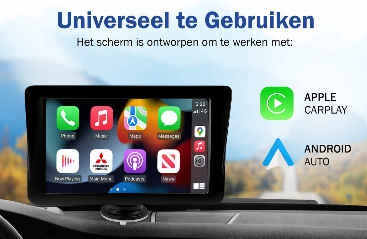 CarPlay™: Geschikt voor Android & iOS!