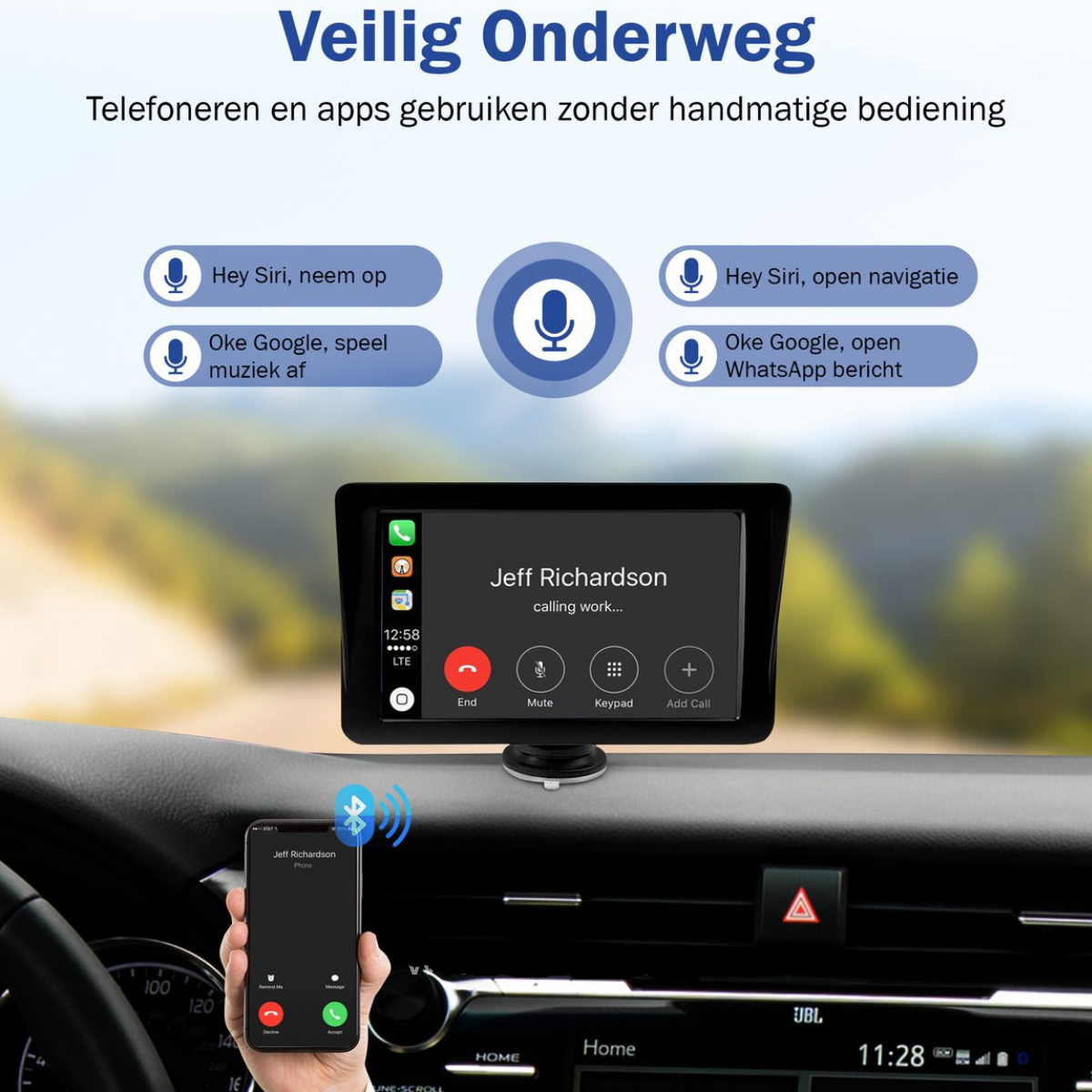 CarPlay™: Geschikt voor Android & iOS!